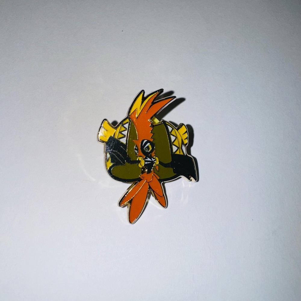 Pokemon Magikarp Decorative Pin Vibrant Orange Red